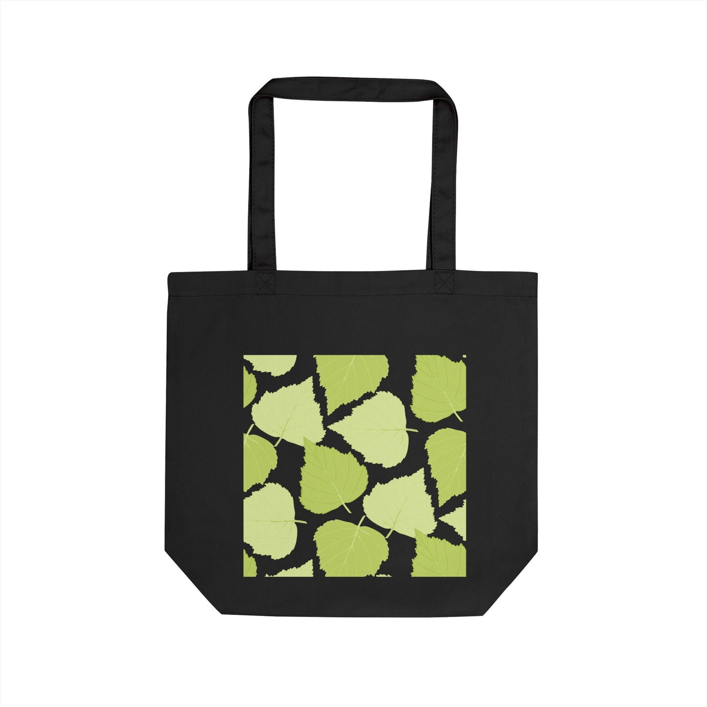 Eco-Friendly Leaf Pattern Tote Bag | Reusable Shopping Bag for Sustainability Lovers