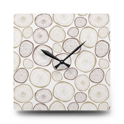 Tree Cut - Acrylic Wall Clock