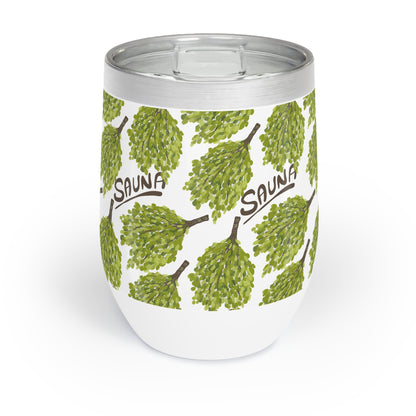Sauna Whisk - Wine Tumbler - Perfect for Outdoor Gatherings & Relaxation