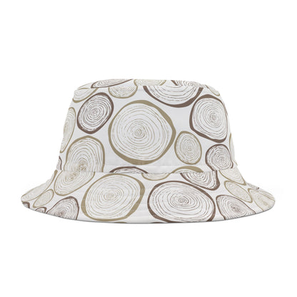 Vibrant Green Floral Bucket Hat - Perfect for Summer Adventures