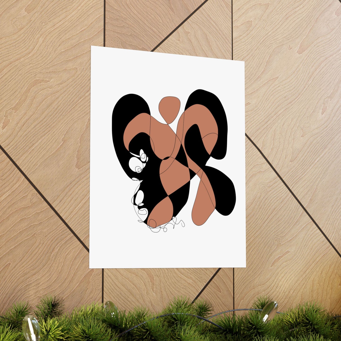 Abstract Aesthetic Matte Vertical Posters - Modern Wall Art, Home Decor, Gift Ideas, Minimalist Prints, Living Room Wall Art, Art Prints