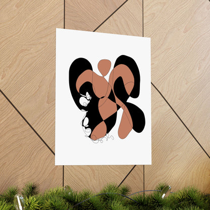 Abstract Aesthetic Matte Vertical Posters - Modern Wall Art, Home Decor, Gift Ideas, Minimalist Prints, Living Room Wall Art, Art Prints