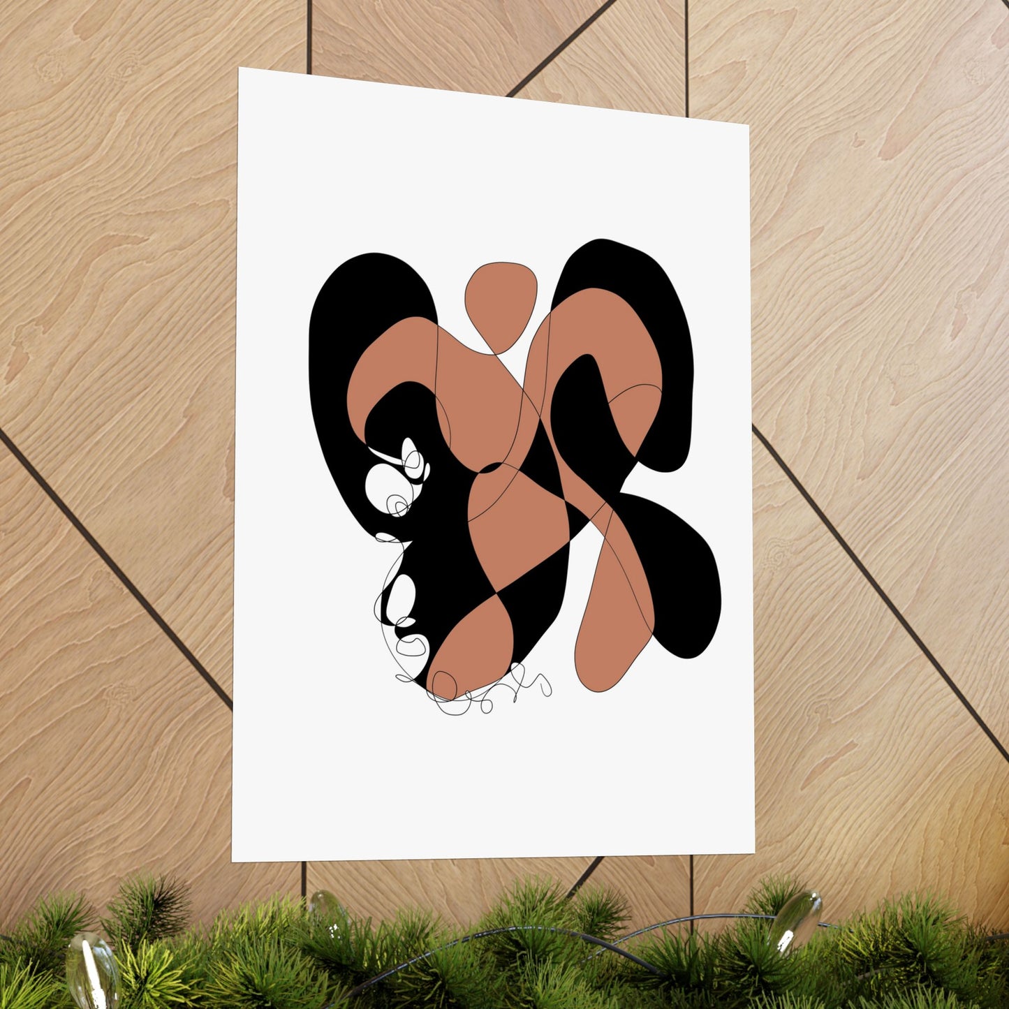 Abstract Aesthetic Matte Vertical Posters - Modern Wall Art, Home Decor, Gift Ideas, Minimalist Prints, Living Room Wall Art, Art Prints