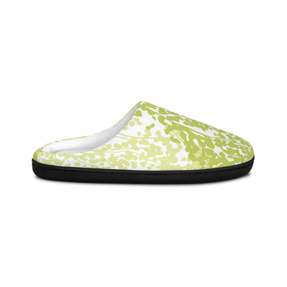 Botanical Print Women's Indoor Slippers - Cozy Comfort for Home