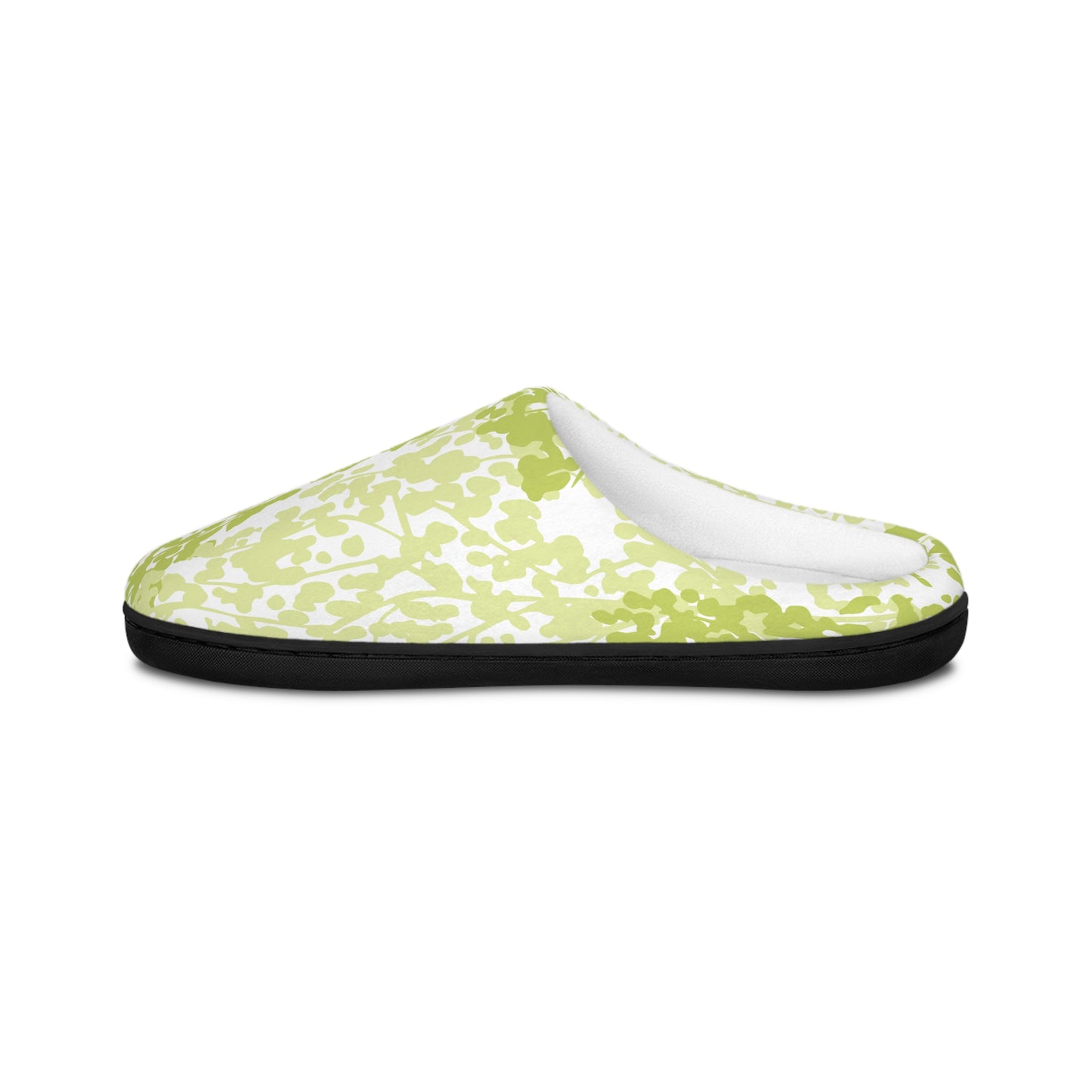 Botanical Print Women's Indoor Slippers - Cozy Comfort for Home