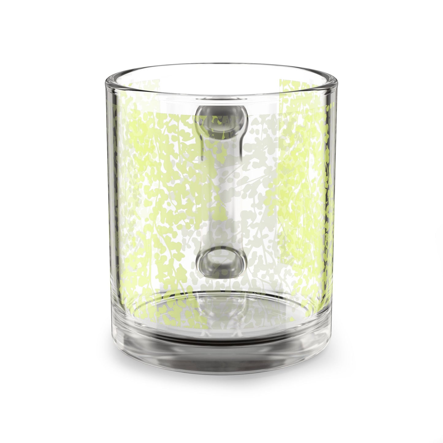 Weeping Birch - Stylish 10oz Glass Mug with Modern Nature Design - Perfect for Coffee and Tea Lovers