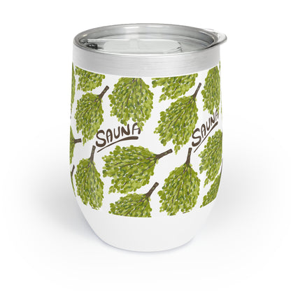 Sauna Whisk - Wine Tumbler - Perfect for Outdoor Gatherings & Relaxation