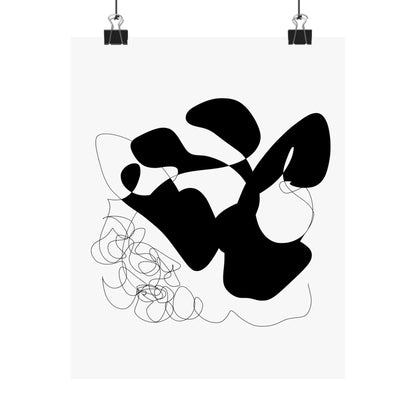 Abstract Aesthetic Matte Vertical Posters - Modern Wall Art, Home Decor, Gift Ideas, Minimalist Prints, Living Room Wall Art, Art Prints