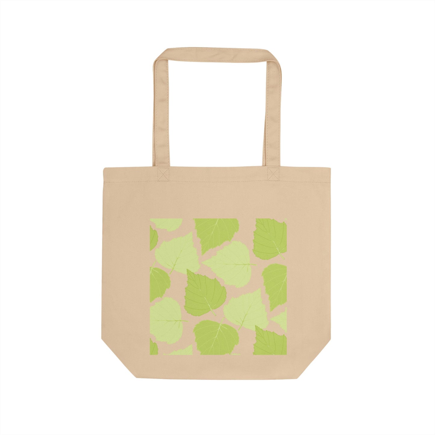 Eco-Friendly Leaf Pattern Tote Bag | Reusable Shopping Bag for Sustainability Lovers