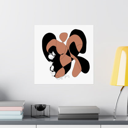 Abstract Aesthetic Matte Vertical Posters - Modern Wall Art, Home Decor, Gift Ideas, Minimalist Prints, Living Room Wall Art, Art Prints