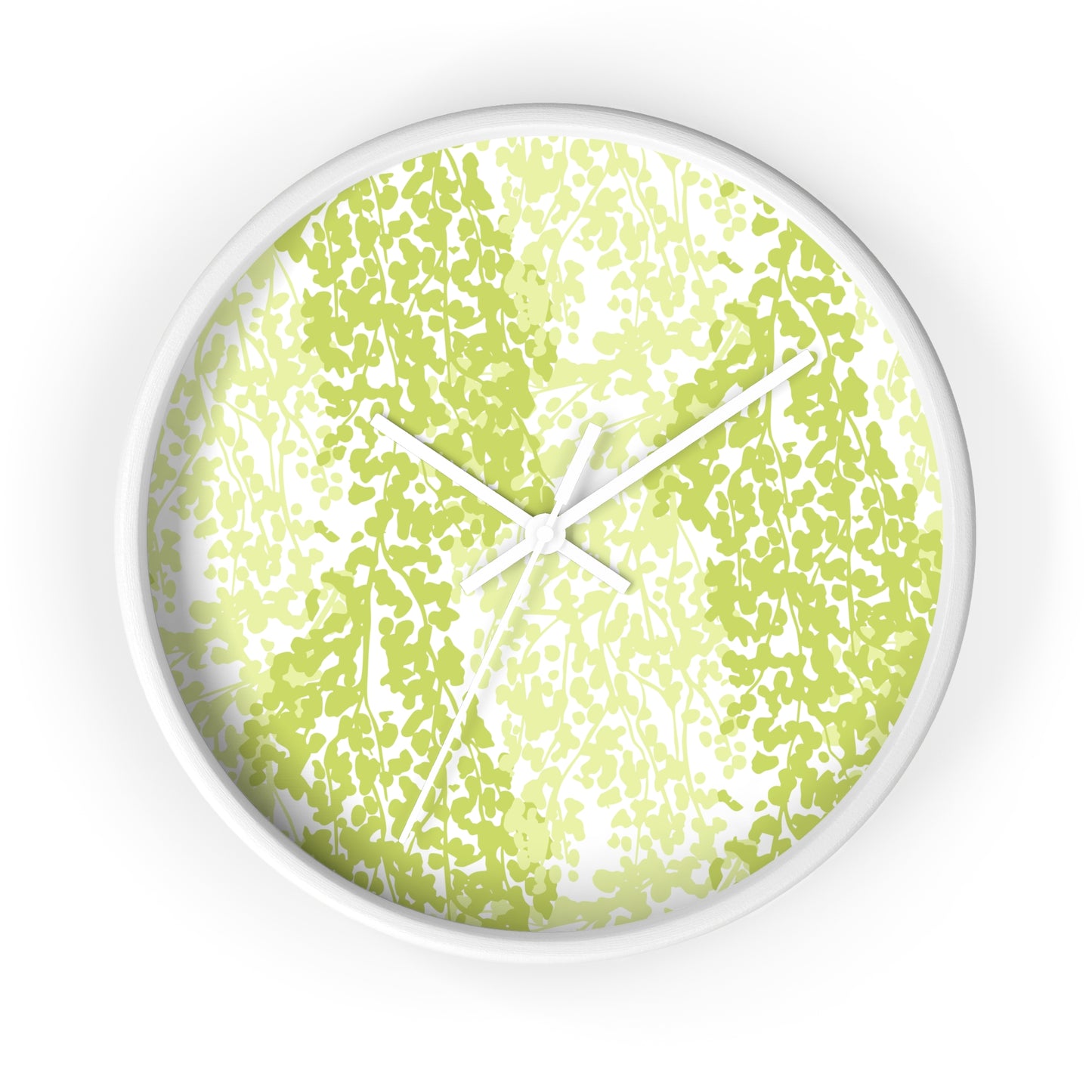 Weeping Birch - Modern Greenery Wall Clock - Stylish Home Decor for Nature Lovers