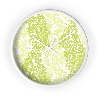 Weeping Birch - Modern Greenery Wall Clock - Stylish Home Decor for Nature Lovers