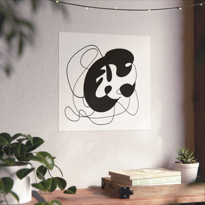 Abstract Aesthetic Matte Vertical Posters - Modern Wall Art, Home Decor, Gift Ideas, Minimalist Prints, Living Room Wall Art, Art Prints