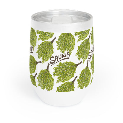 Sauna Whisk - Wine Tumbler - Perfect for Outdoor Gatherings & Relaxation