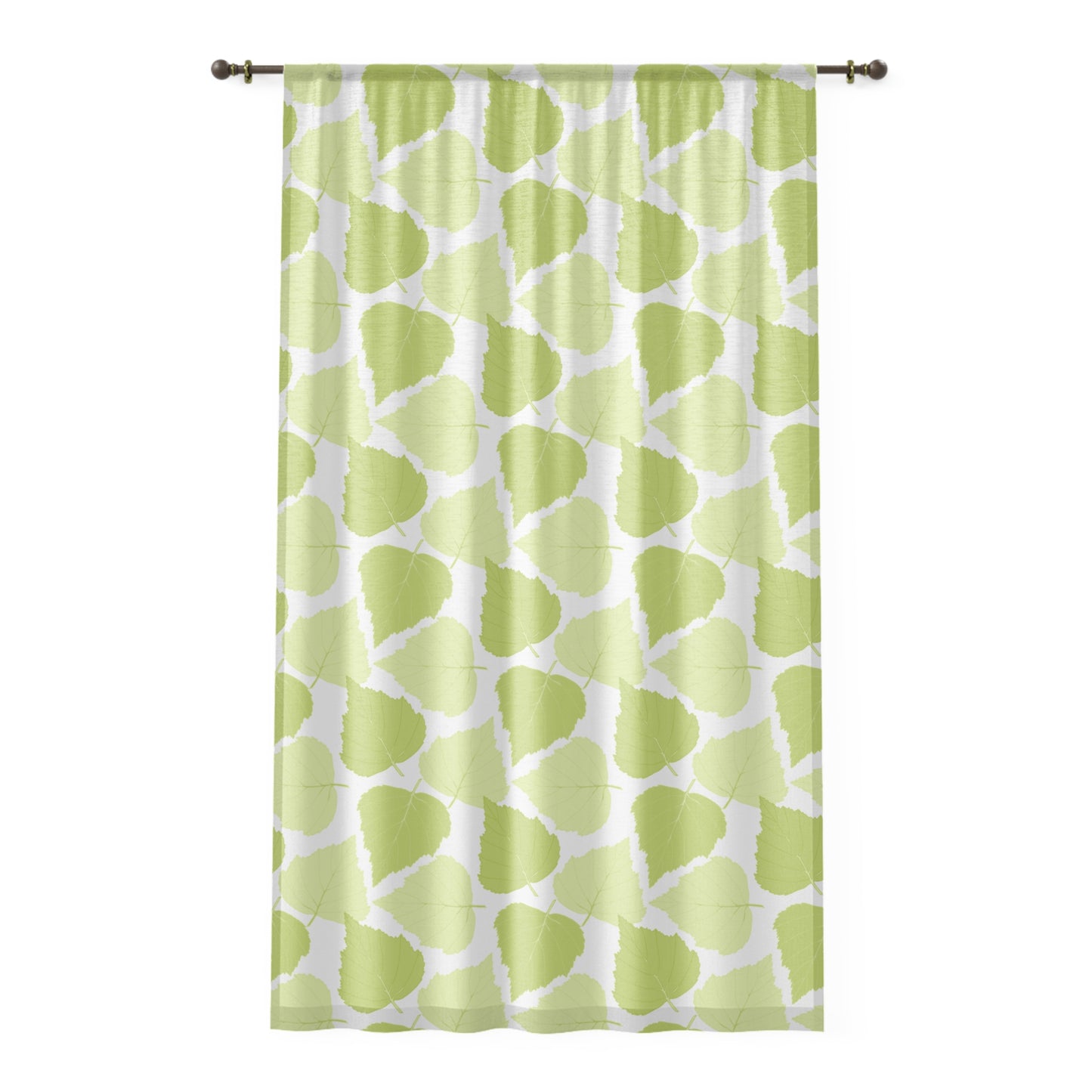 Birch Leaves - Window Curtain