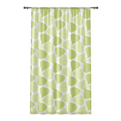 Birch Leaves - Window Curtain