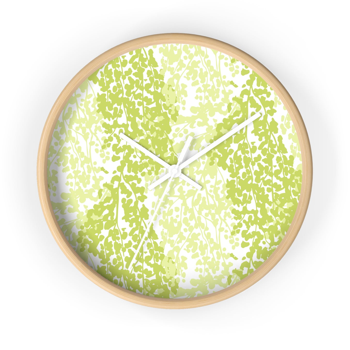 Weeping Birch - Modern Greenery Wall Clock - Stylish Home Decor for Nature Lovers