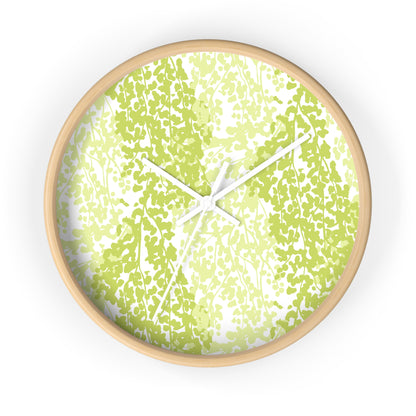 Weeping Birch - Modern Greenery Wall Clock - Stylish Home Decor for Nature Lovers