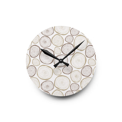 Tree Cut - Acrylic Wall Clock