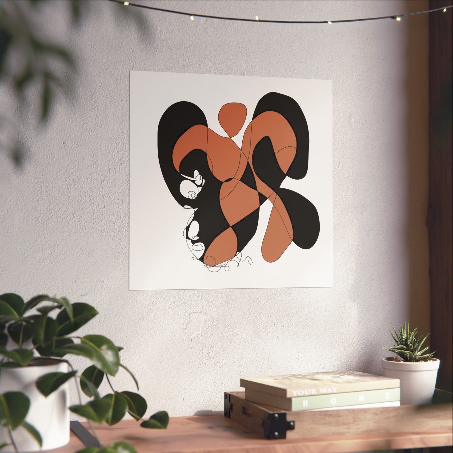 Abstract Aesthetic Matte Vertical Posters - Modern Wall Art, Home Decor, Gift Ideas, Minimalist Prints, Living Room Wall Art, Art Prints