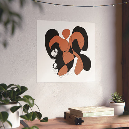 Abstract Aesthetic Matte Vertical Posters - Modern Wall Art, Home Decor, Gift Ideas, Minimalist Prints, Living Room Wall Art, Art Prints