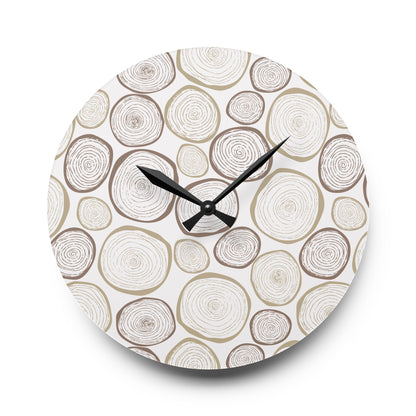 Tree Cut - Acrylic Wall Clock