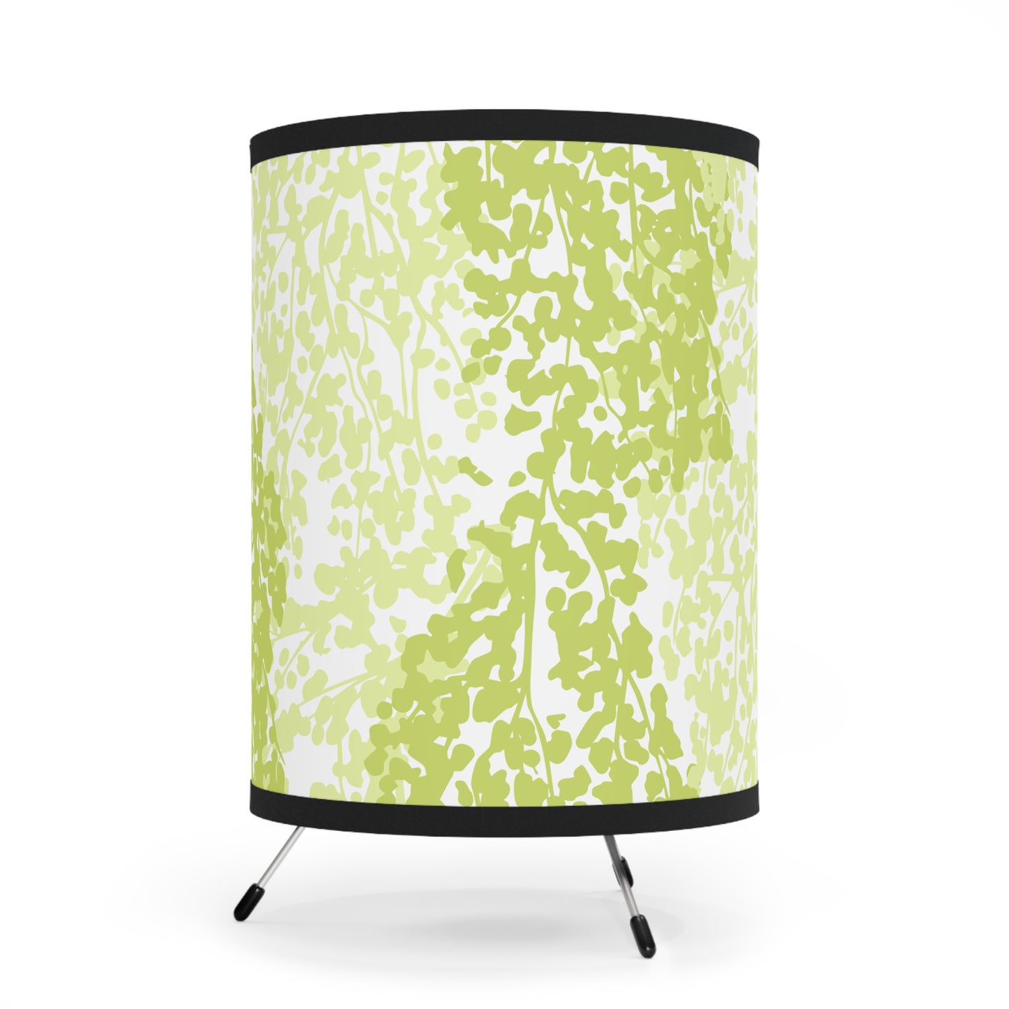 Weeping Birch - Nature-Inspired Tripod Lamp with High-Res Floral Shade - Eco-Friendly Home Decor