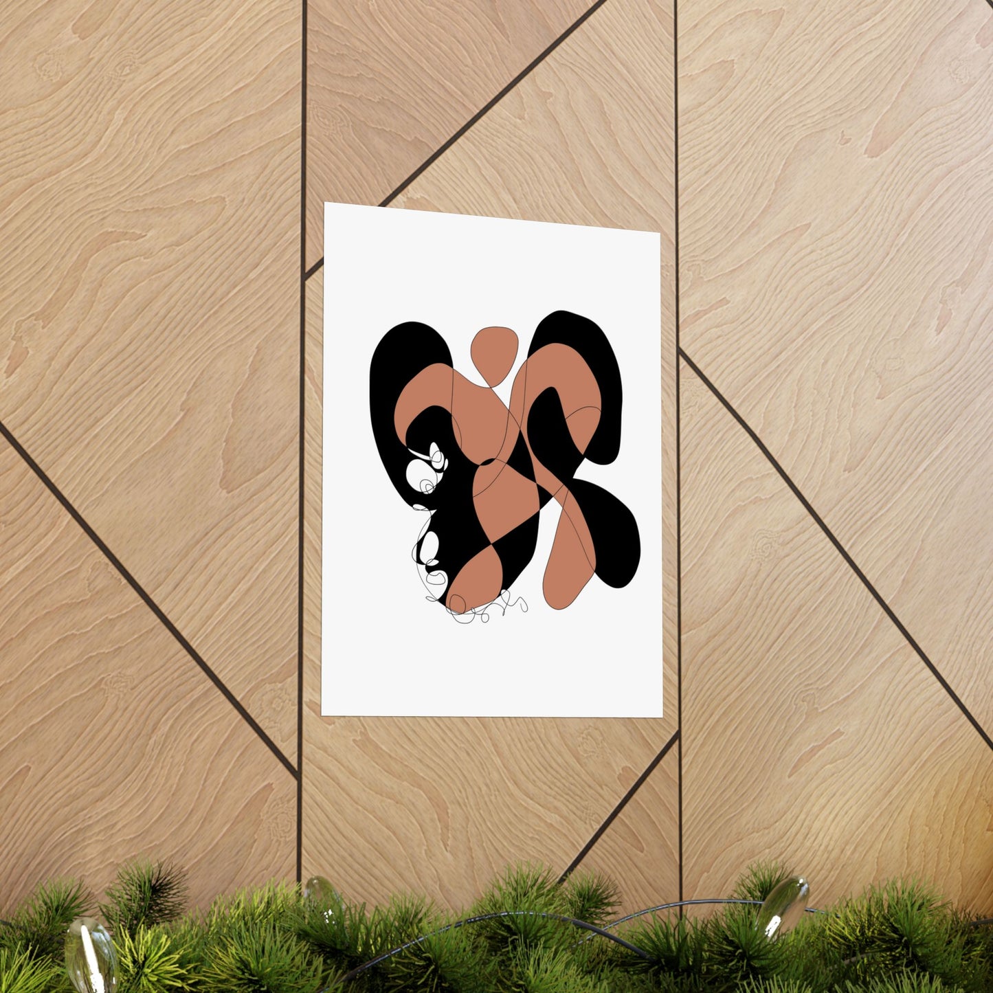 Abstract Aesthetic Matte Vertical Posters - Modern Wall Art, Home Decor, Gift Ideas, Minimalist Prints, Living Room Wall Art, Art Prints