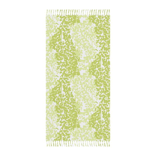 Weeping Birch - Boho Beach Towel -  Botanical Design