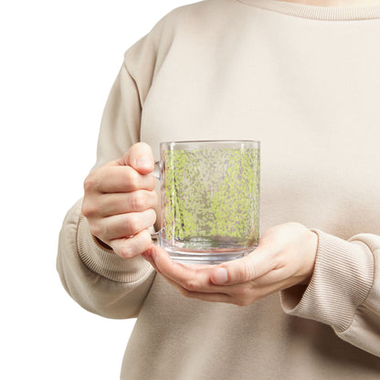 Weeping Birch - Stylish 10oz Glass Mug with Modern Nature Design - Perfect for Coffee and Tea Lovers