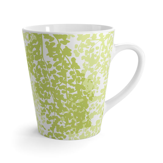 Weeping Birch - Botanical Design Latte Mug - Perfect for Coffee Lovers and Nature Enthusiasts