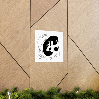 Abstract Aesthetic Matte Vertical Posters - Modern Wall Art, Home Decor, Gift Ideas, Minimalist Prints, Living Room Wall Art, Art Prints