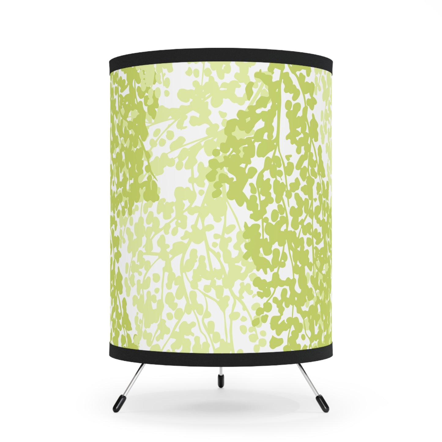 Weeping Birch - Nature-Inspired Tripod Lamp with High-Res Floral Shade - Eco-Friendly Home Decor