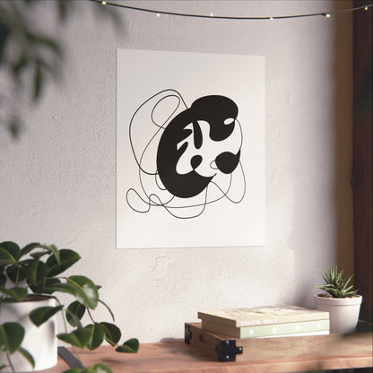 Abstract Aesthetic Matte Vertical Posters - Modern Wall Art, Home Decor, Gift Ideas, Minimalist Prints, Living Room Wall Art, Art Prints