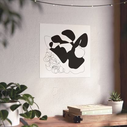 Abstract Aesthetic Matte Vertical Posters - Modern Wall Art, Home Decor, Gift Ideas, Minimalist Prints, Living Room Wall Art, Art Prints