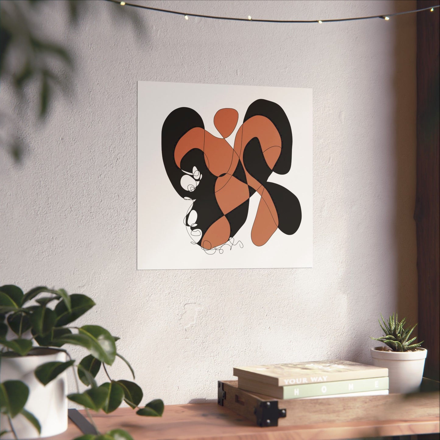 Abstract Aesthetic Matte Vertical Posters - Modern Wall Art, Home Decor, Gift Ideas, Minimalist Prints, Living Room Wall Art, Art Prints