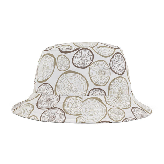 Vibrant Green Floral Bucket Hat - Perfect for Summer Adventures