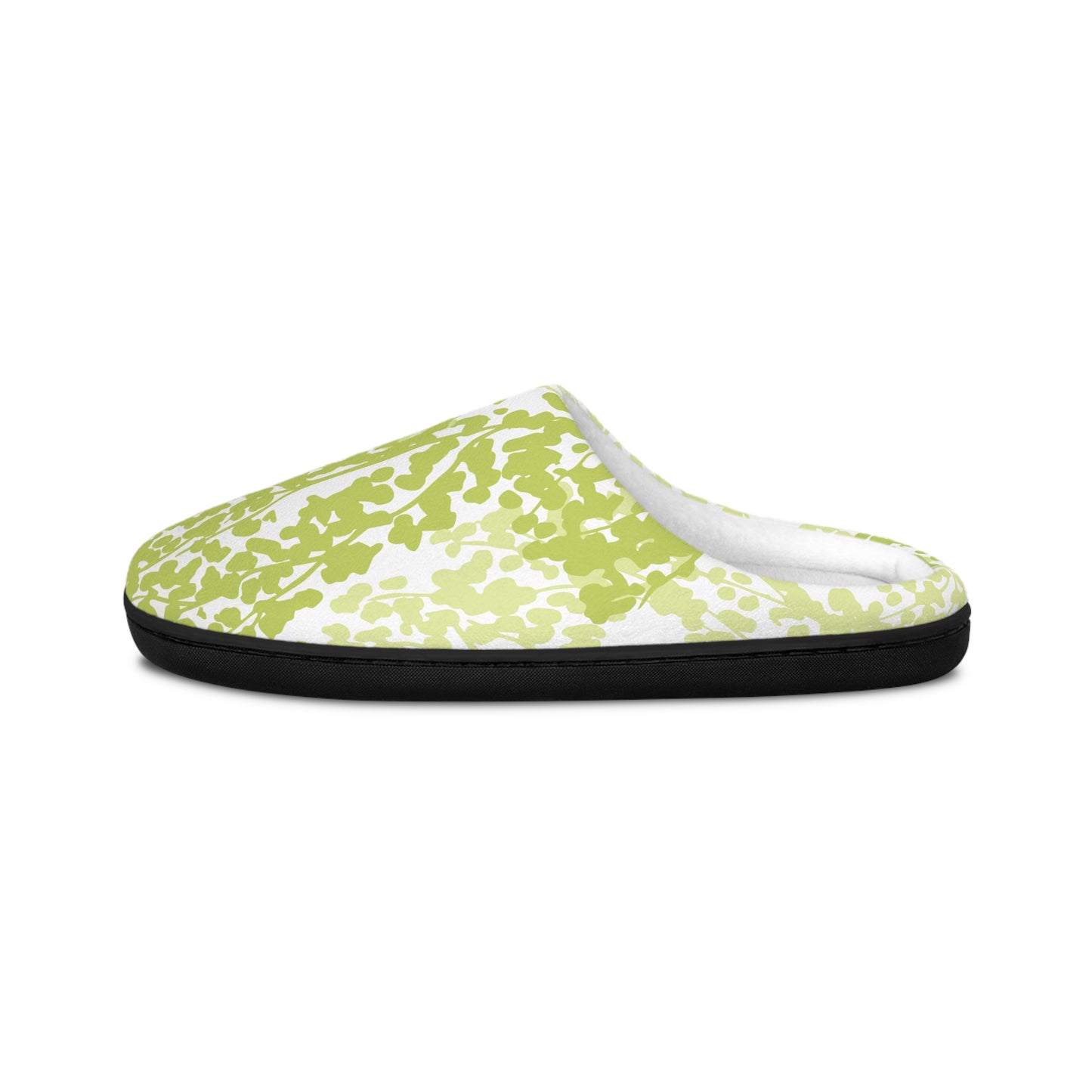 Botanical Print Women's Indoor Slippers - Cozy Comfort for Home