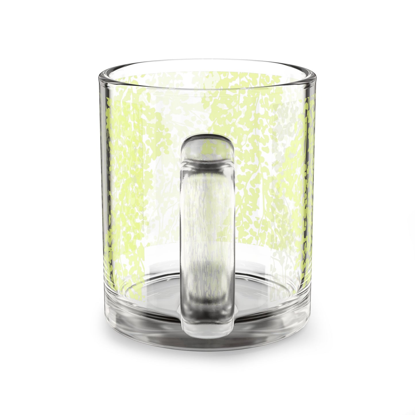 Weeping Birch - Stylish 10oz Glass Mug with Modern Nature Design - Perfect for Coffee and Tea Lovers