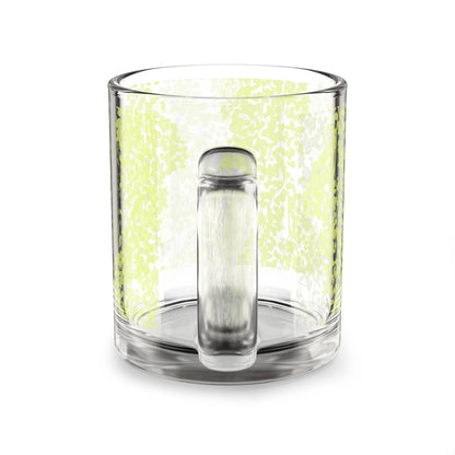 Weeping Birch - Stylish 10oz Glass Mug with Modern Nature Design - Perfect for Coffee and Tea Lovers