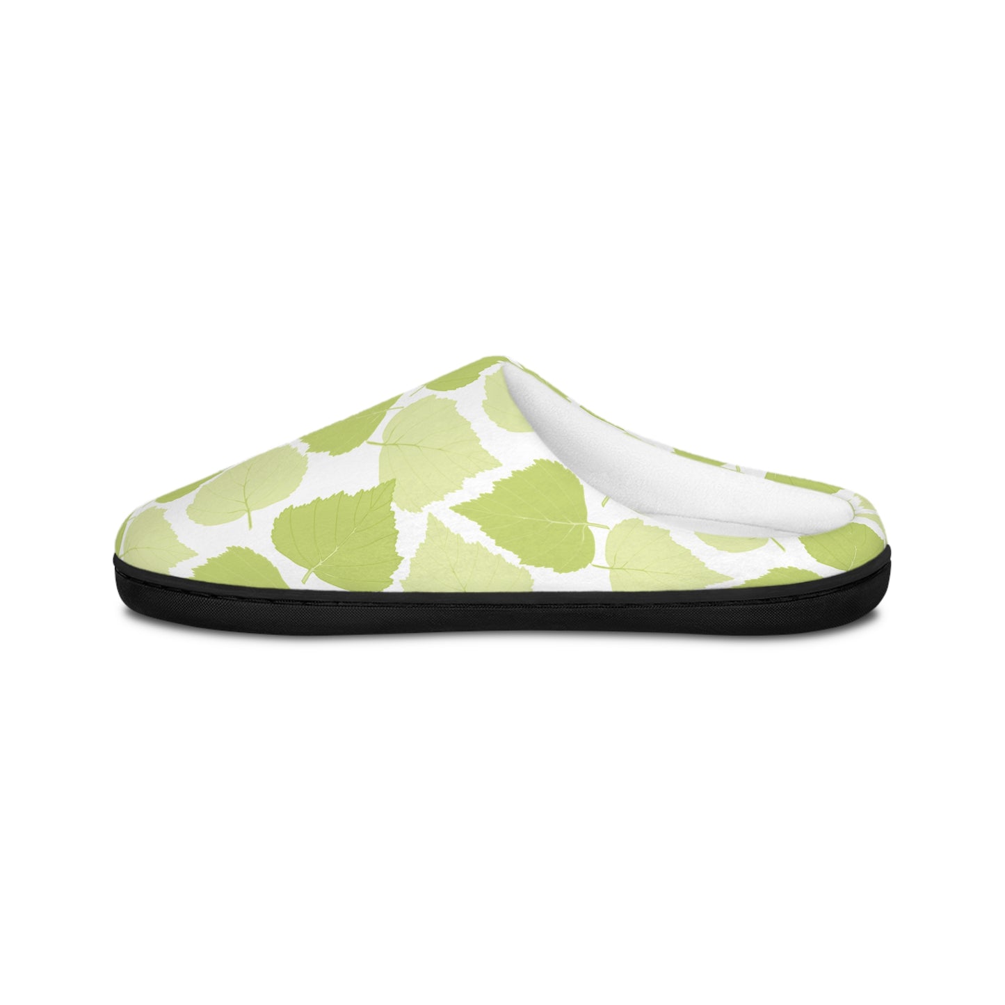 Birch Leaves -  Botanical Print Slippers - Cozy Comfort for Home