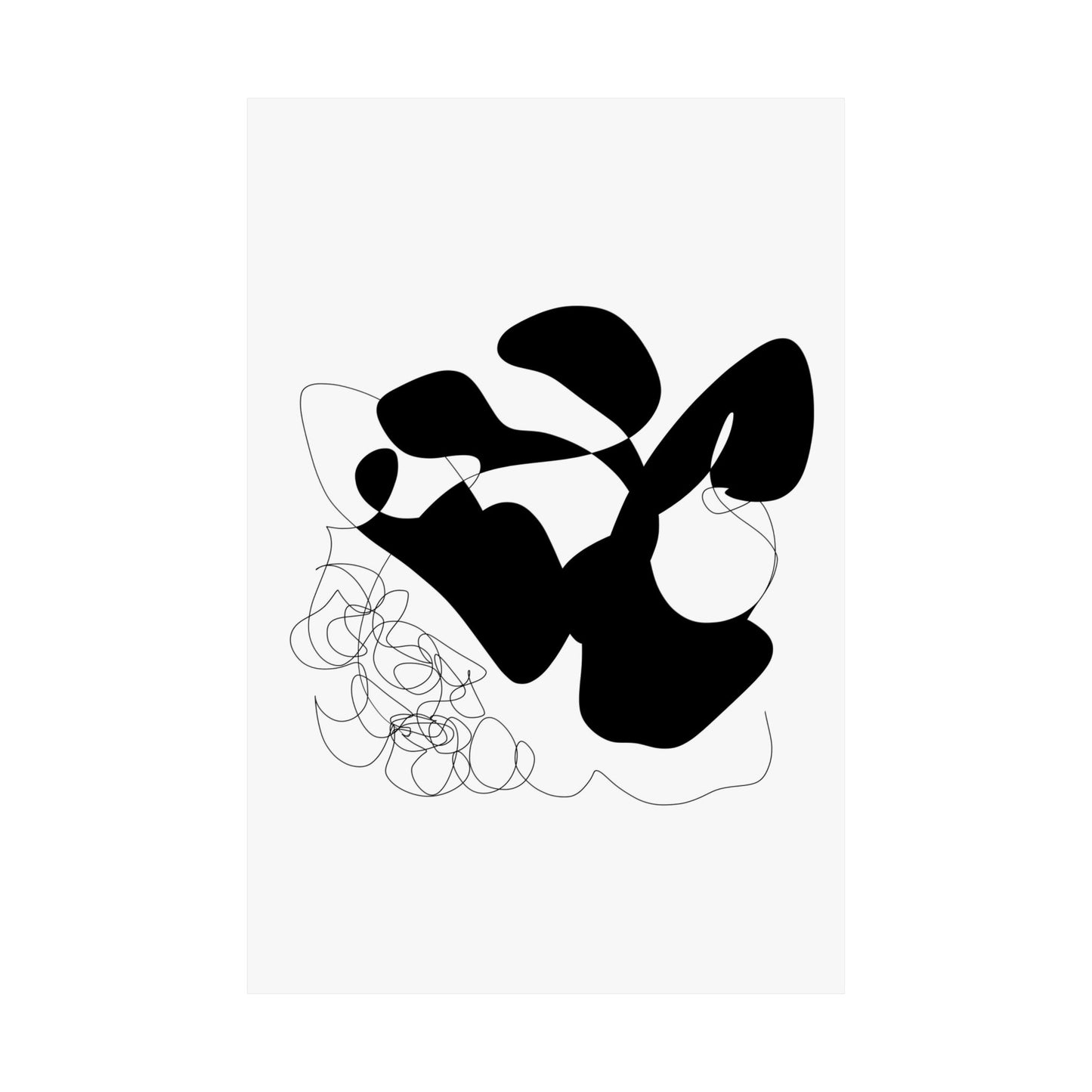 Abstract Aesthetic Matte Vertical Posters - Modern Wall Art, Home Decor, Gift Ideas, Minimalist Prints, Living Room Wall Art, Art Prints