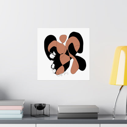 Abstract Aesthetic Matte Vertical Posters - Modern Wall Art, Home Decor, Gift Ideas, Minimalist Prints, Living Room Wall Art, Art Prints