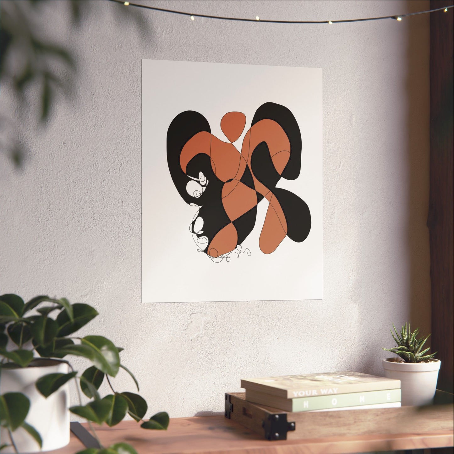 Abstract Aesthetic Matte Vertical Posters - Modern Wall Art, Home Decor, Gift Ideas, Minimalist Prints, Living Room Wall Art, Art Prints