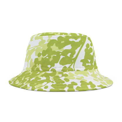 Weeping Birch - Botanical Bucket Hat - Vibrant Green, Perfect for Summer Adventures