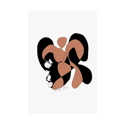 Abstract Aesthetic Matte Vertical Posters - Modern Wall Art, Home Decor, Gift Ideas, Minimalist Prints, Living Room Wall Art, Art Prints