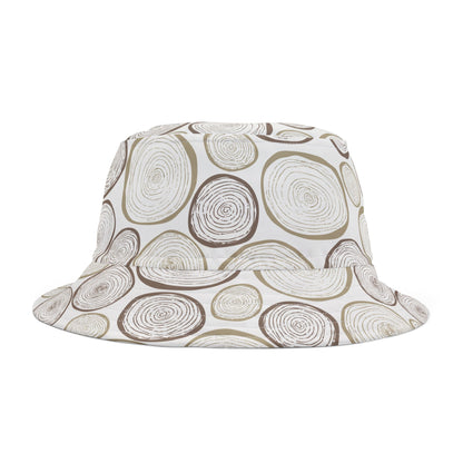 Vibrant Green Floral Bucket Hat - Perfect for Summer Adventures